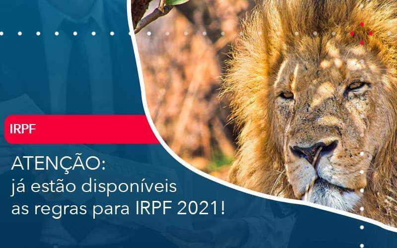 Ja Estao Disponiveis As Regras Para Irpf 2021 Organização Contábil Lawini - Aliança Contabilidade